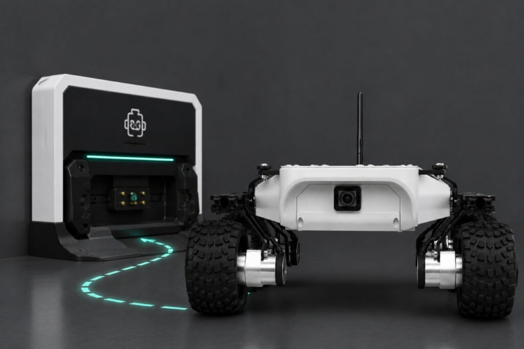 Autonomous Docking on a Mobile Robot - Fictionlab